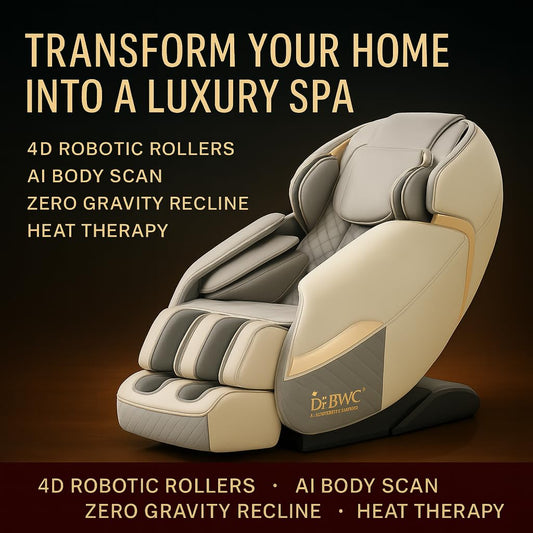 Why Every Modern Home Deserves the Dr BWC® Massage Chair – Redefining Luxury Wellness