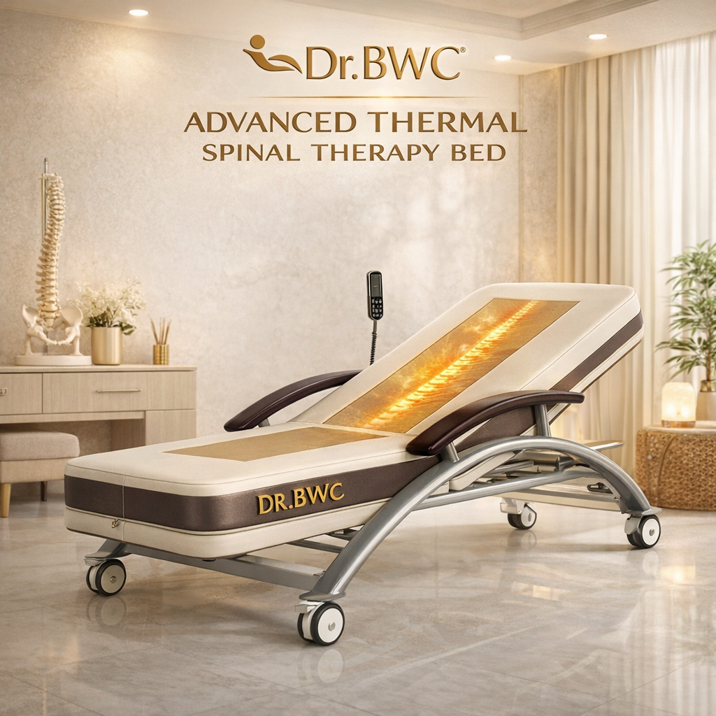 Dr BWC® Advanced Master V5 Gold Full Body Thermal Heating Bed, 20 Automatic Modes, Jade Stone Heating 40-70°C, Apms Autobody & Spine Scanning System