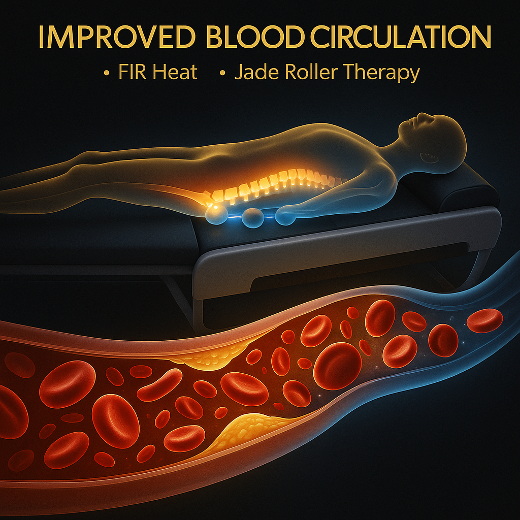 Dr BWC® Advanced Master V4 Thermal Massage Bed | 18 Auto Therapy Modes | Full Body FIR Heat + Jade Roller Spinal Massage | Spine Scanning | Chiropractic Stretch | Pain Relief, Posture Correction, Stress Relief & Sleep Therapy | Home Wellness Bed