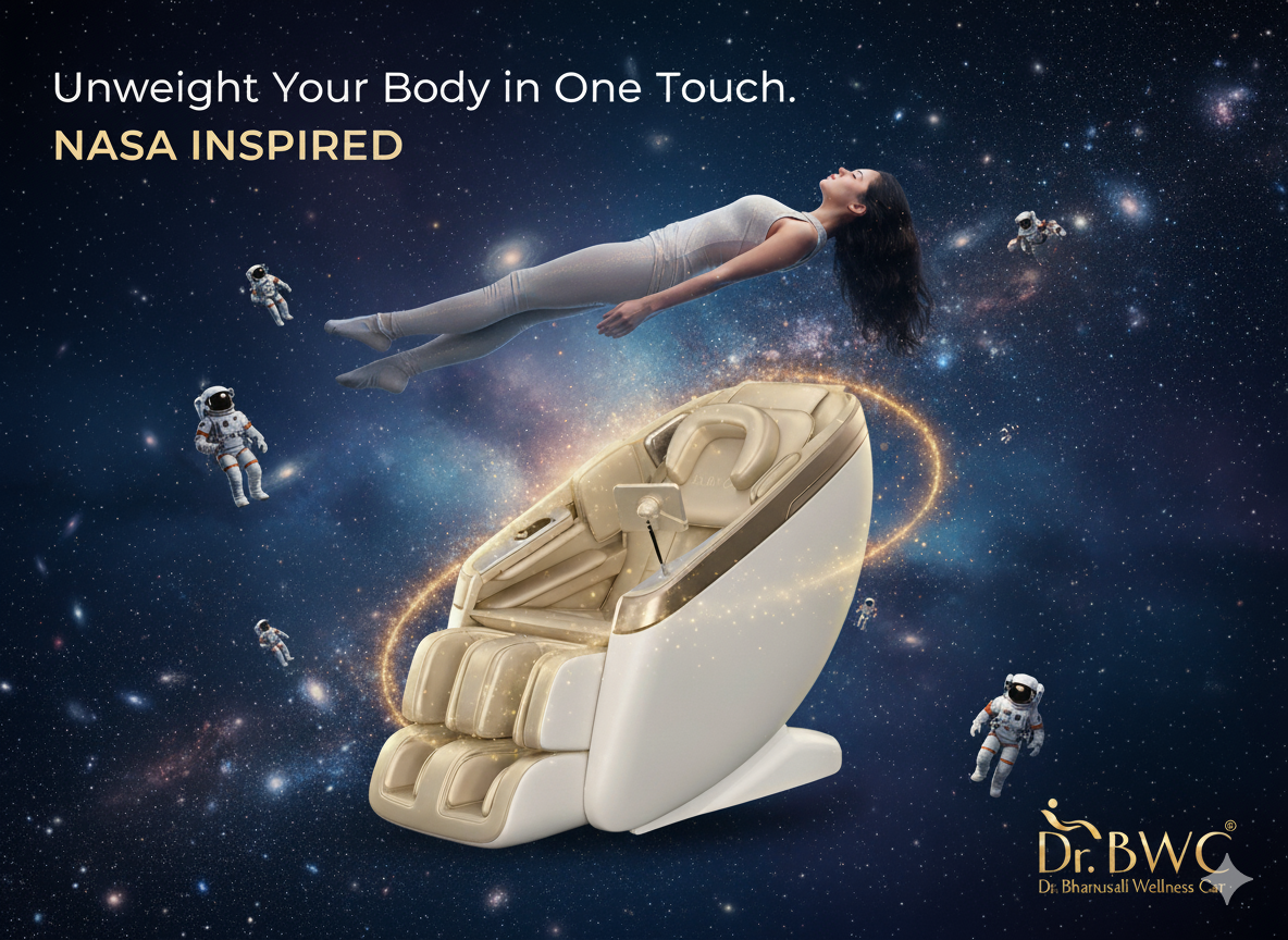 Golden Glory Bussiness Class Premium 4D Zero Gravity Massage Chair | double SL Track Recliner with AI Human Hand Massage, 110 Triple Airbags, Heat Therapy, Bluetooth & Cradle Swing Motion