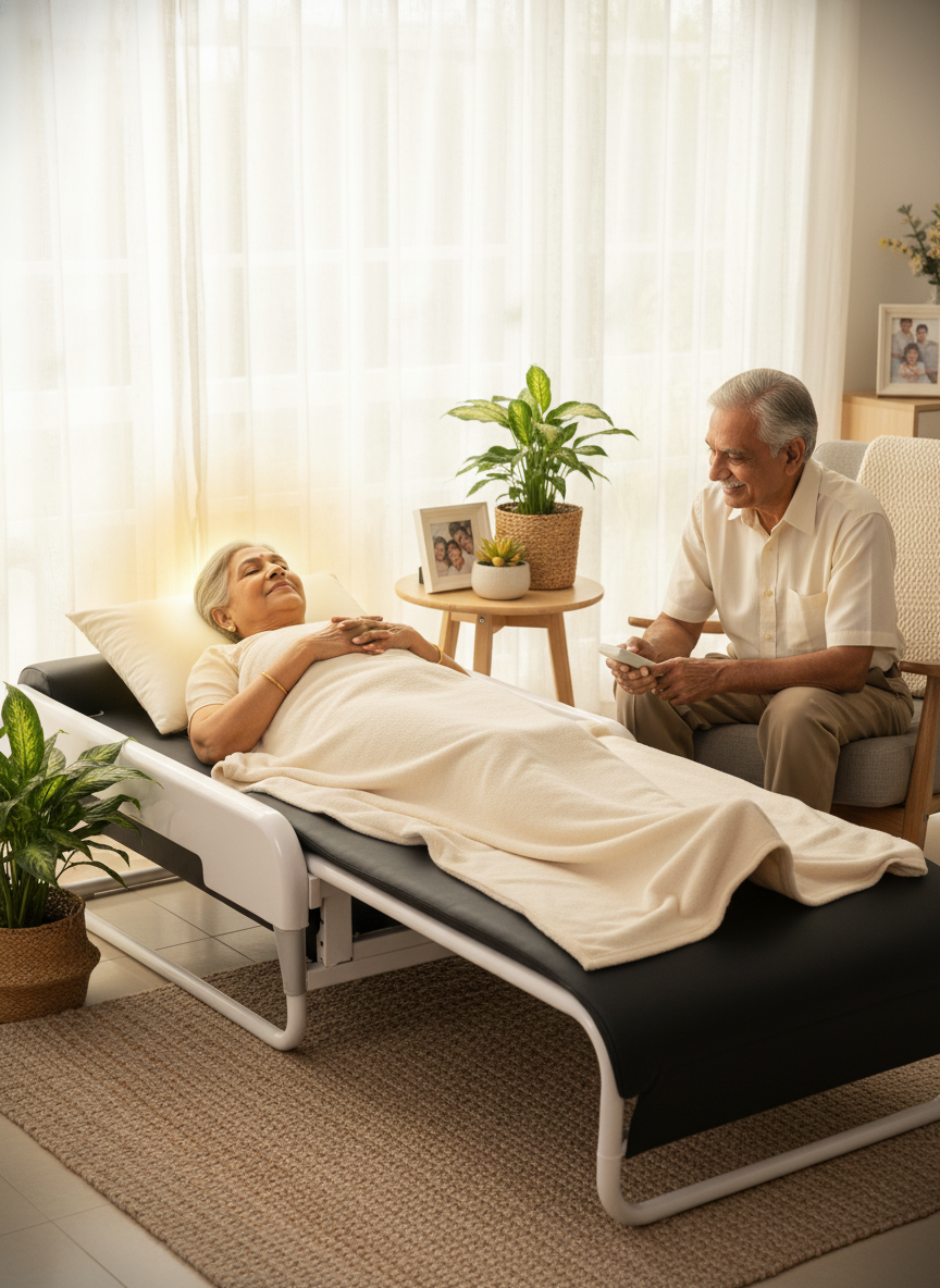 Dr BWC® Advanced Master V4 Thermal Massage Bed | 18 Auto Therapy Modes | Full Body FIR Heat + Jade Roller Spinal Massage | Spine Scanning | Chiropractic Stretch | Pain Relief, Posture Correction, Stress Relief & Sleep Therapy | Home Wellness Bed