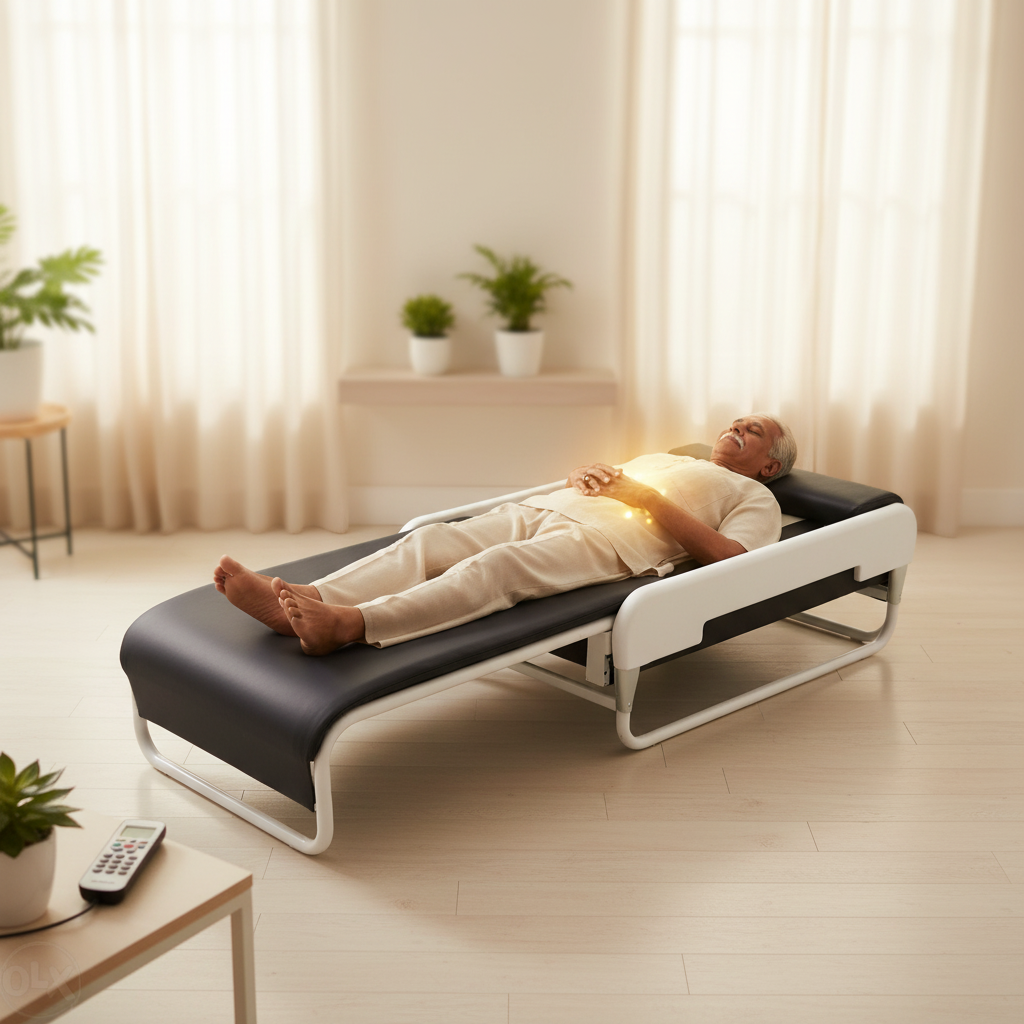 Dr BWC® Advanced Master V4 Thermal Massage Bed | 18 Auto Therapy Modes | Full Body FIR Heat + Jade Roller Spinal Massage | Spine Scanning | Chiropractic Stretch | Pain Relief, Posture Correction, Stress Relief & Sleep Therapy | Home Wellness Bed