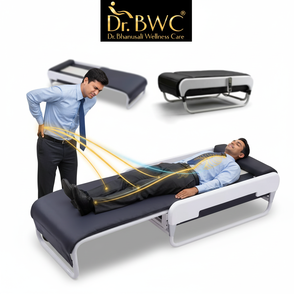 Dr BWC® Advanced Master V4 Thermal Massage Bed | 18 Auto Therapy Modes | Full Body FIR Heat + Jade Roller Spinal Massage | Spine Scanning | Chiropractic Stretch | Pain Relief, Posture Correction, Stress Relief & Sleep Therapy | Home Wellness Bed