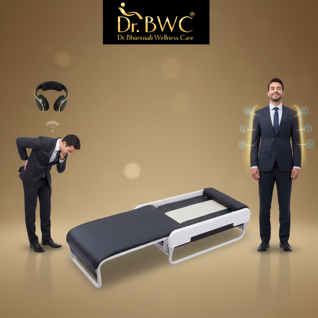 Dr BWC® Advanced Master V4 Thermal Massage Bed | 18 Auto Therapy Modes | Full Body FIR Heat + Jade Roller Spinal Massage | Spine Scanning | Chiropractic Stretch | Pain Relief, Posture Correction, Stress Relief & Sleep Therapy | Home Wellness Bed