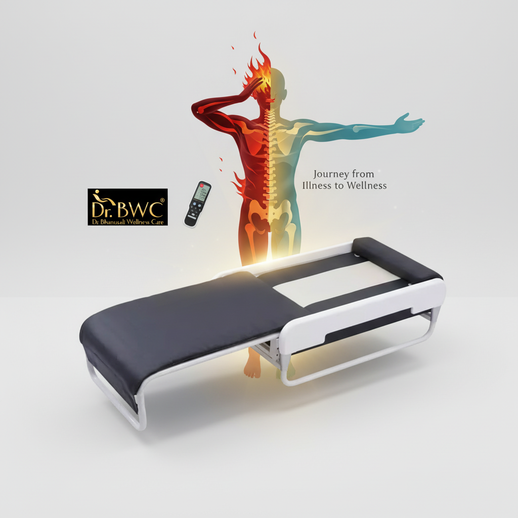 Dr BWC® Advanced Master V4 Thermal Massage Bed | 18 Auto Therapy Modes | Full Body FIR Heat + Jade Roller Spinal Massage | Spine Scanning | Chiropractic Stretch | Pain Relief, Posture Correction, Stress Relief & Sleep Therapy | Home Wellness Bed