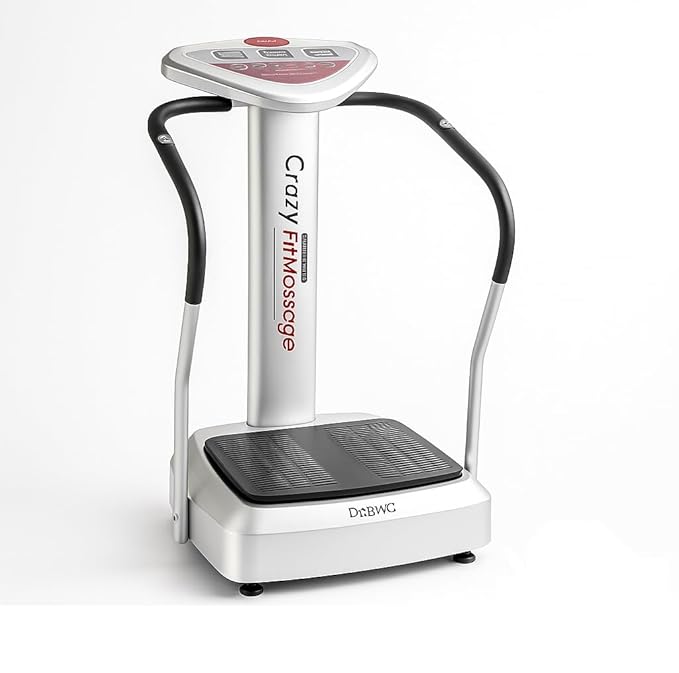 Dr BWC® Heavy Duty Vibration Plate Machine | Full Body Slimming & Fitness Massager for Home Gym | Powerful Crazy Fit Platform for Weight Loss & Muscle Toning