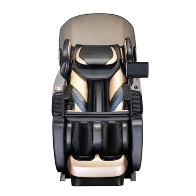 Dr BWC® Full Body Massage Chair Executive Class 5D Automatic Massage Chair Zero Gravity ,Luxury Full Body Massage Chair – 5D AI Technology, Health Monitoring & Smart Tablet Control (Black)