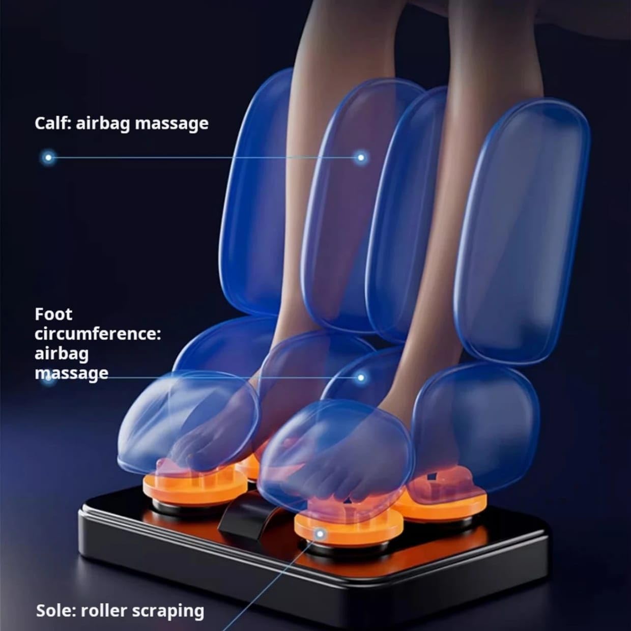 DR BWC® Space Capsule Automatic Massage Chair for Home 4D Zero Gravity Full Body Heating and Foot Massage Chair with Smart Touch Screen and Thigh Airbag