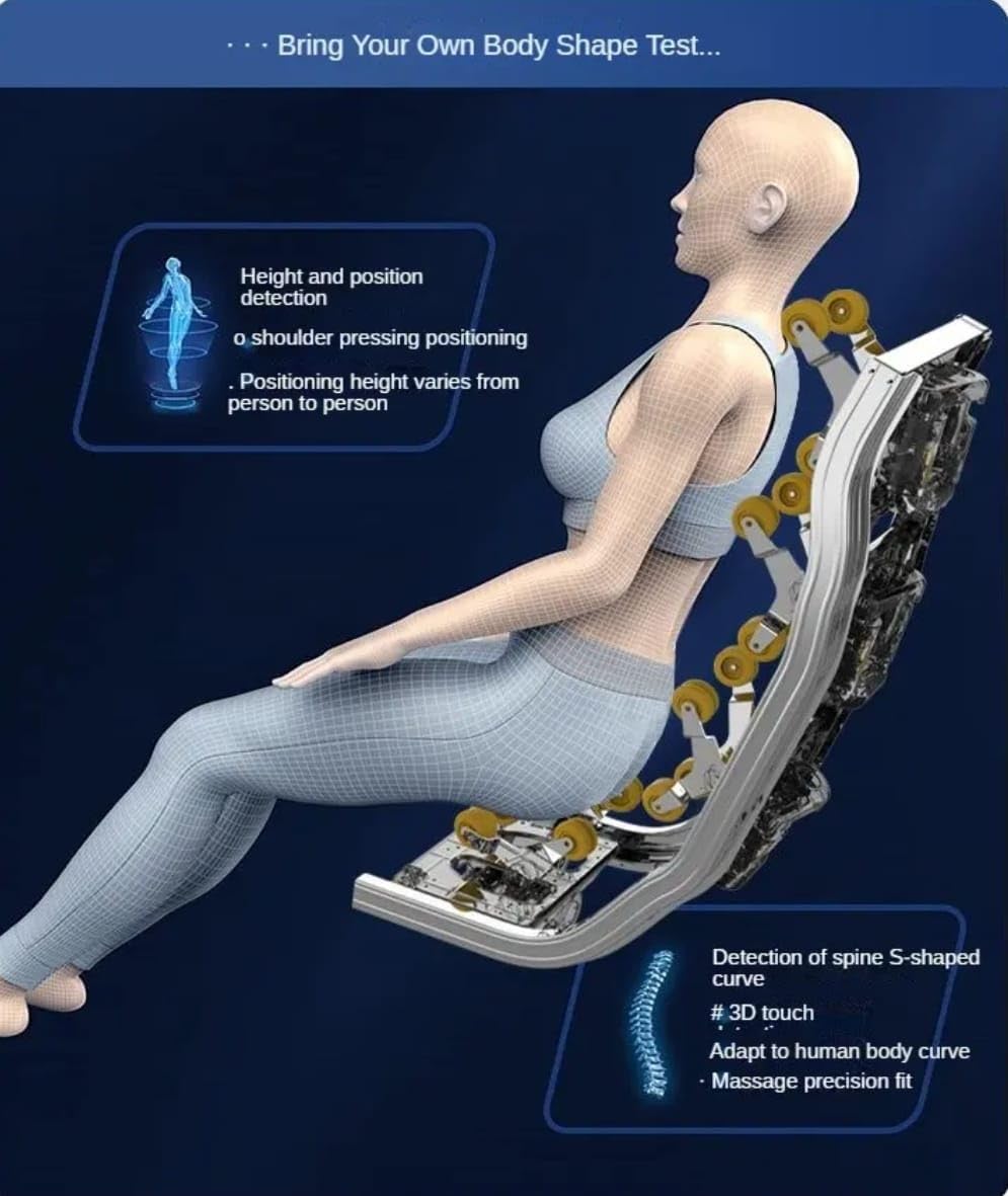 DR BWC® Fully Automatic 5D Zero Gravity Massage Chair for Home and Business!! Back Pain Relief Body Relaxion