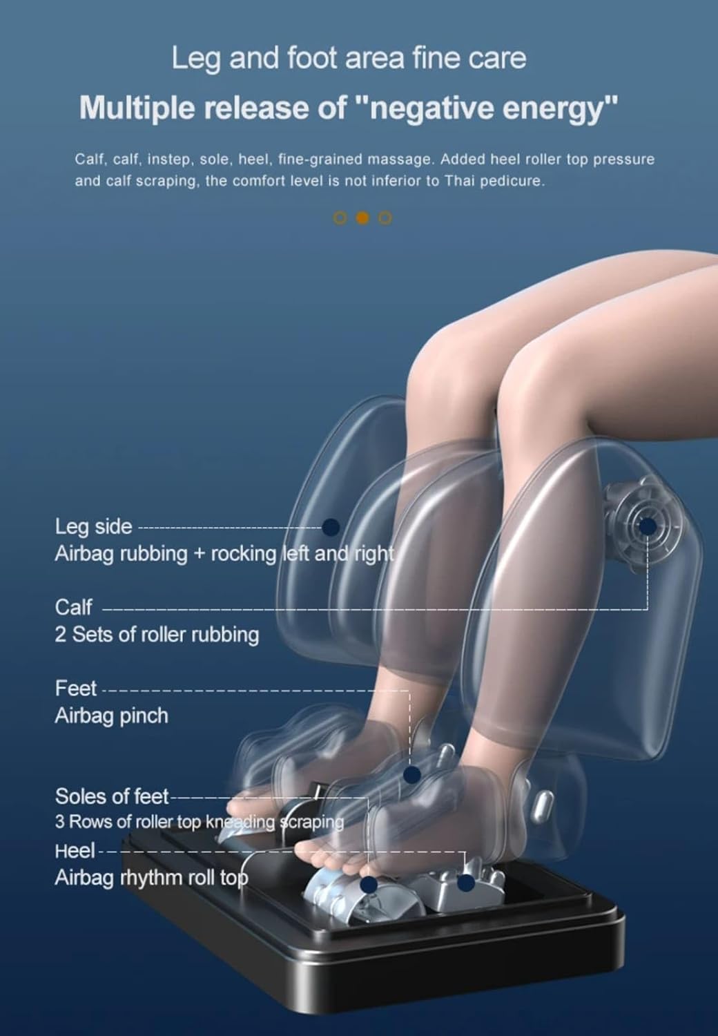 DR BWC Faux Leather, Abs Massage Chair-IntelliZen 4D,Comfort with 22 Auto Wellness Programs,4D Innovative Features, Human-Like Vario Motion Mechanism,Dual Heating Lower Back, (Pastel Pista)