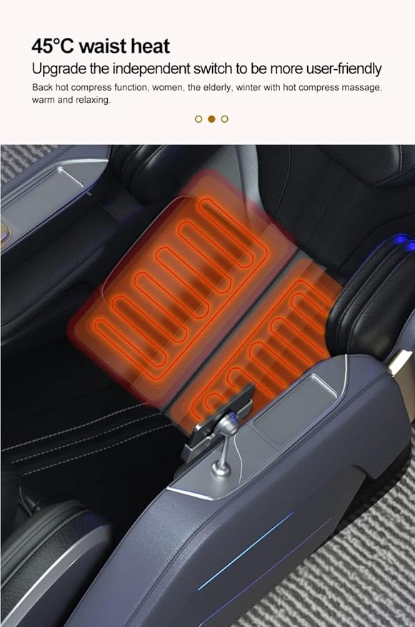 DR BWC Faux Leather, Abs Massage Chair-IntelliZen 4D,Comfort with 22 Auto Wellness Programs,4D Innovative Features, Human-Like Vario Motion Mechanism,Dual Heating Lower Back, (Pastel Pista)