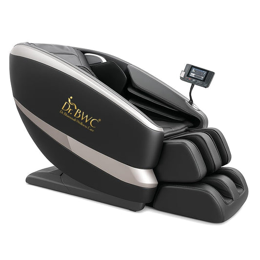 DR BWC® Zero Gravity Massage Chair Recliner – Full Body Tuina Massage with 18 Rollers, 16 Auto Programs, Back Heat, Foot & Calf Massage, Bluetooth Speakers, LCD & Voice Control