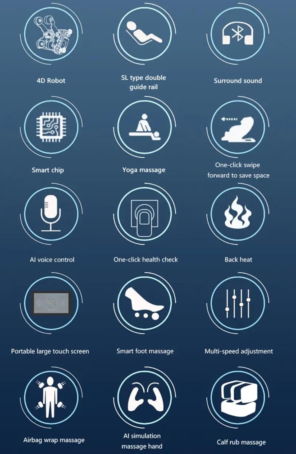 DR BWC Faux Leather, Abs Massage Chair-IntelliZen 4D,Comfort with 22 Auto Wellness Programs,4D Innovative Features, Human-Like Vario Motion Mechanism,Dual Heating Lower Back, (Pastel Pista)