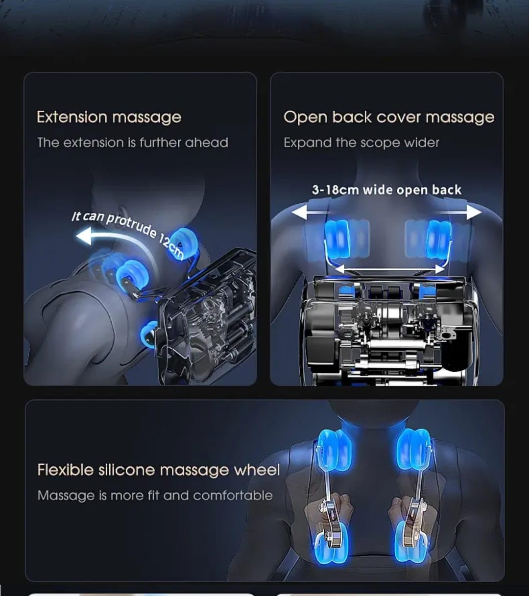 DR BWC® Fully Automatic 5D Zero Gravity Massage Chair for Home and Business!! Back Pain Relief Body Relaxion