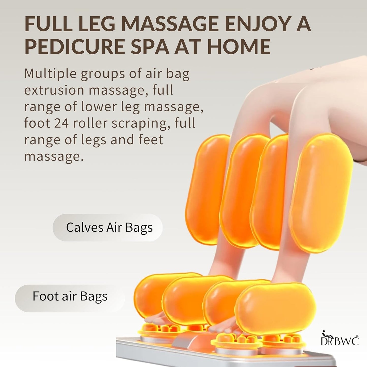 DR BWC® Leather 4D Zero Gravity Massage Chair for Stress, Pain Relief Electric Massage Chair AI Intelligent Core Manipulator with Bluetooth, Long SL Track 24 Combination Massage,Best for Home Use