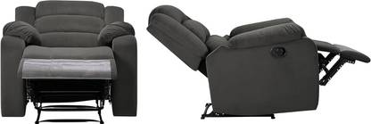 Dr. BWC Fabric Manual Swivel & Rocker Recliner  (Finish Color - grey, DIY(Do-It-Yourself))