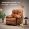Luxury Motorised Recliner Sofa for Living Room & Home Theatre | German Engineering | Plush Upholstery | Effortless Move & Recline