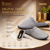 EMS Foot Massage Slippers for Men & Women | Rechargeable Electric Foot Massager with Adjustable Pulse Intensity & Multiple Massage Modes | Full Sole Relaxation Slippers for Home & Office