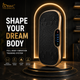 Dr BWC® Crazy Fit Vibration Plate home Workouts | Whole Body Vibration Machine for Home & Gym |  Resistance Bands & 99 Speed Levels |