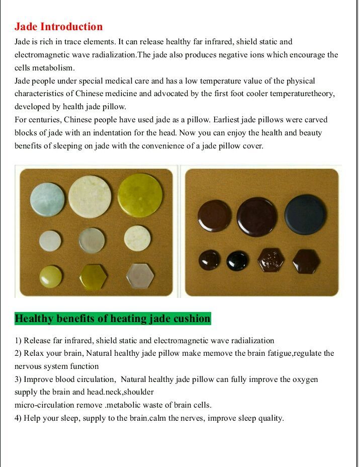 Dr BWC Premium Jade Stone Therapy Jacket Natural Green Jade Heating Jacket for back pain relief