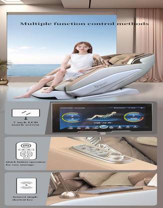 Dr. BWC Supreme Hybrid AI Massage Chair – Gold Edition 24+ Advanced Techniques Massage Chair